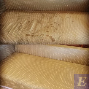 До и после химчистки дивана 4